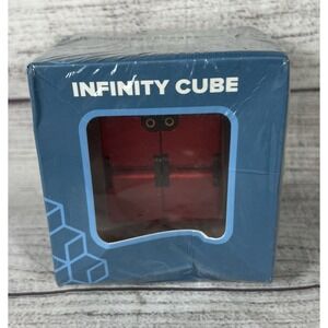 NIB Museum Of Illusions Infinity Cube Fidget‎ Toy Red Sealed LT-015